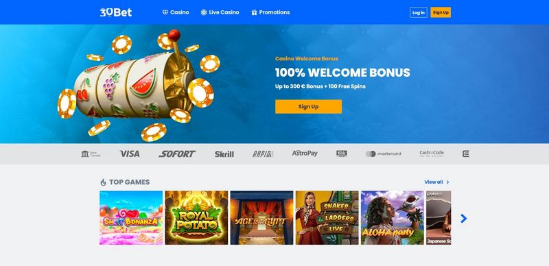 Waarom zou je bij 30Bet Online Casino spelen? Waarom zou je bij 30Bet Online Casino spelen?